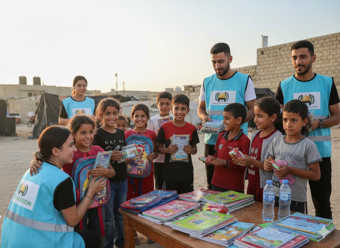 Esperanza para los niños de Palestina