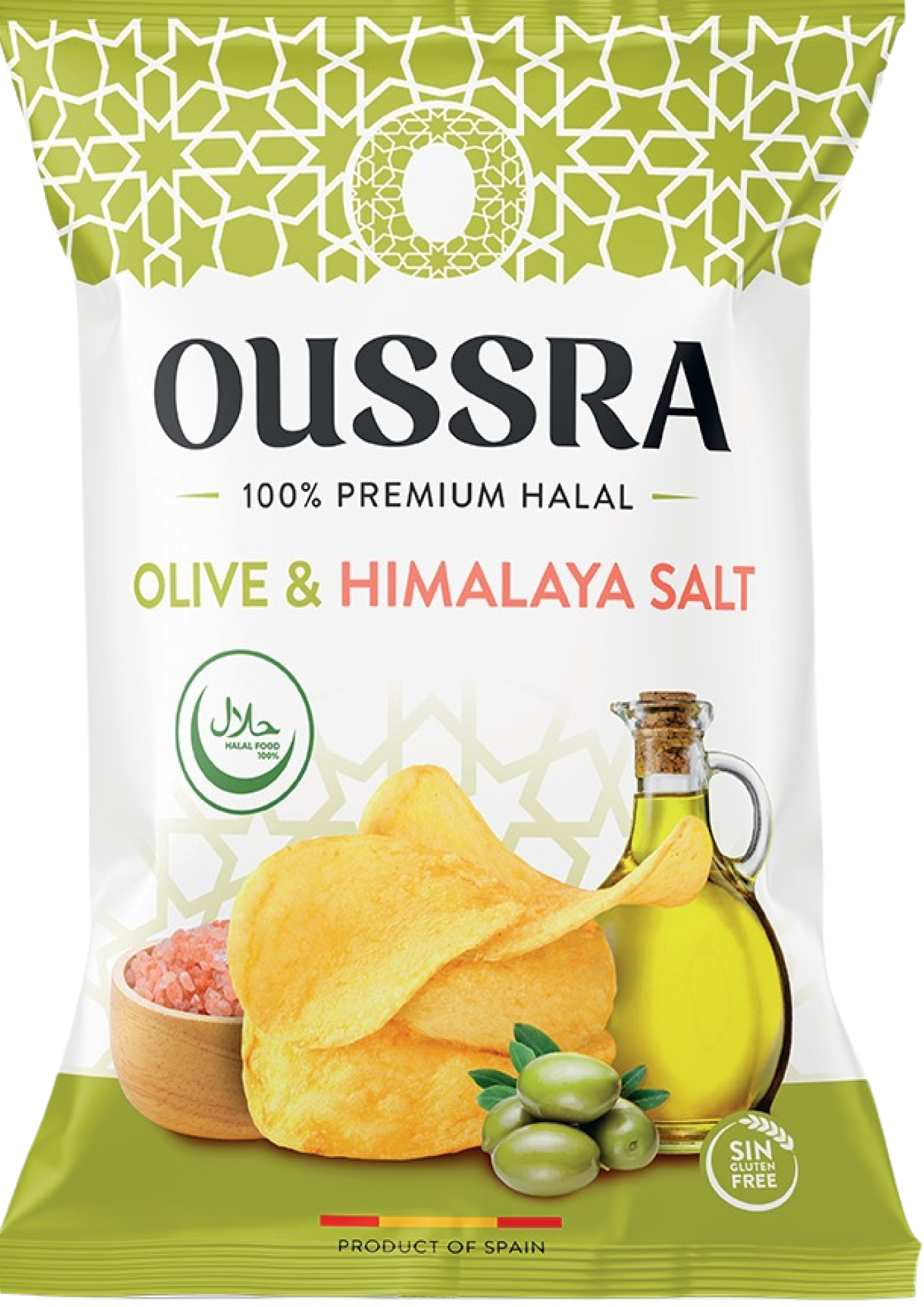 oussra chips Olive & Himalaya Salt