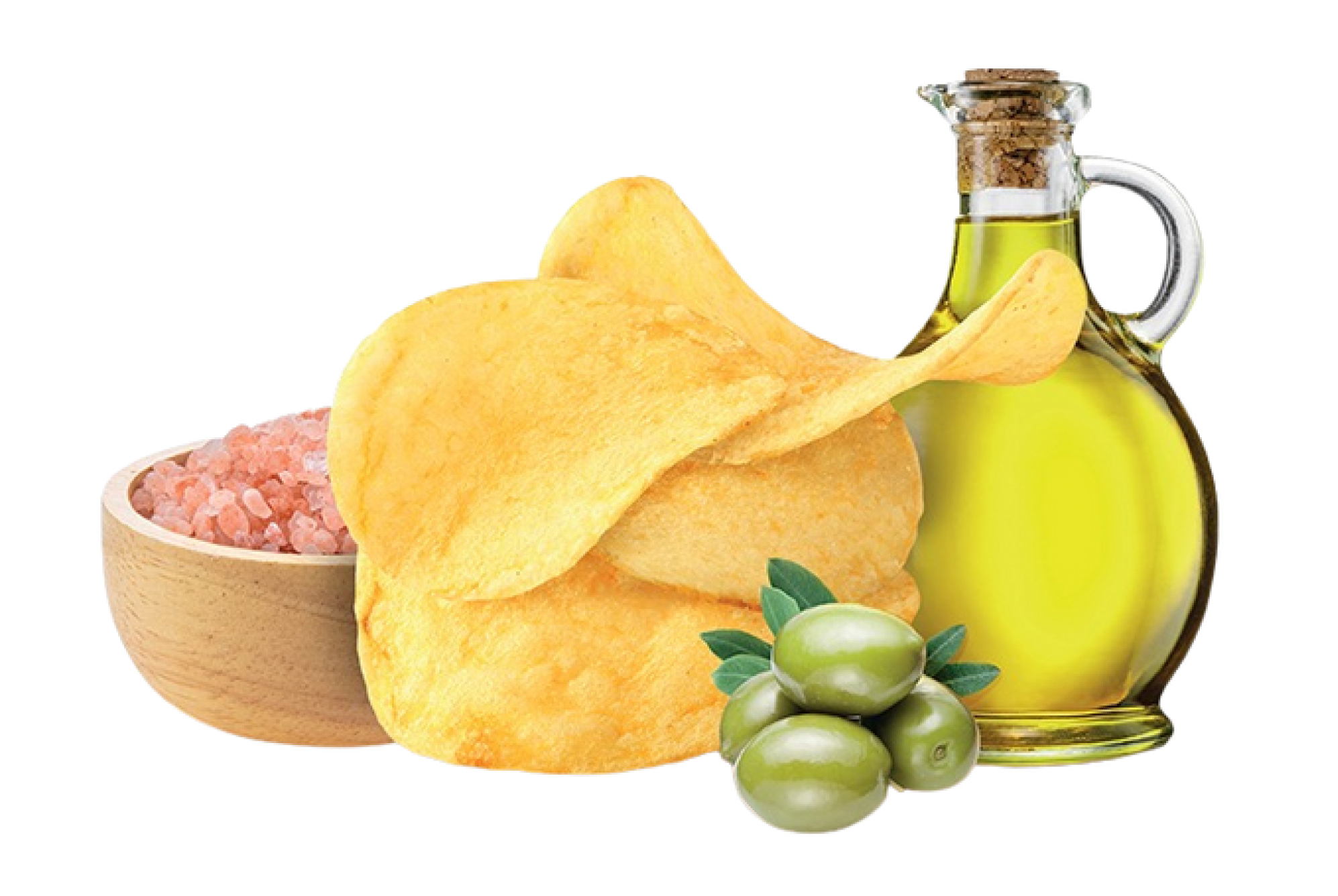 oussra chips Olive & Himalaya Salt