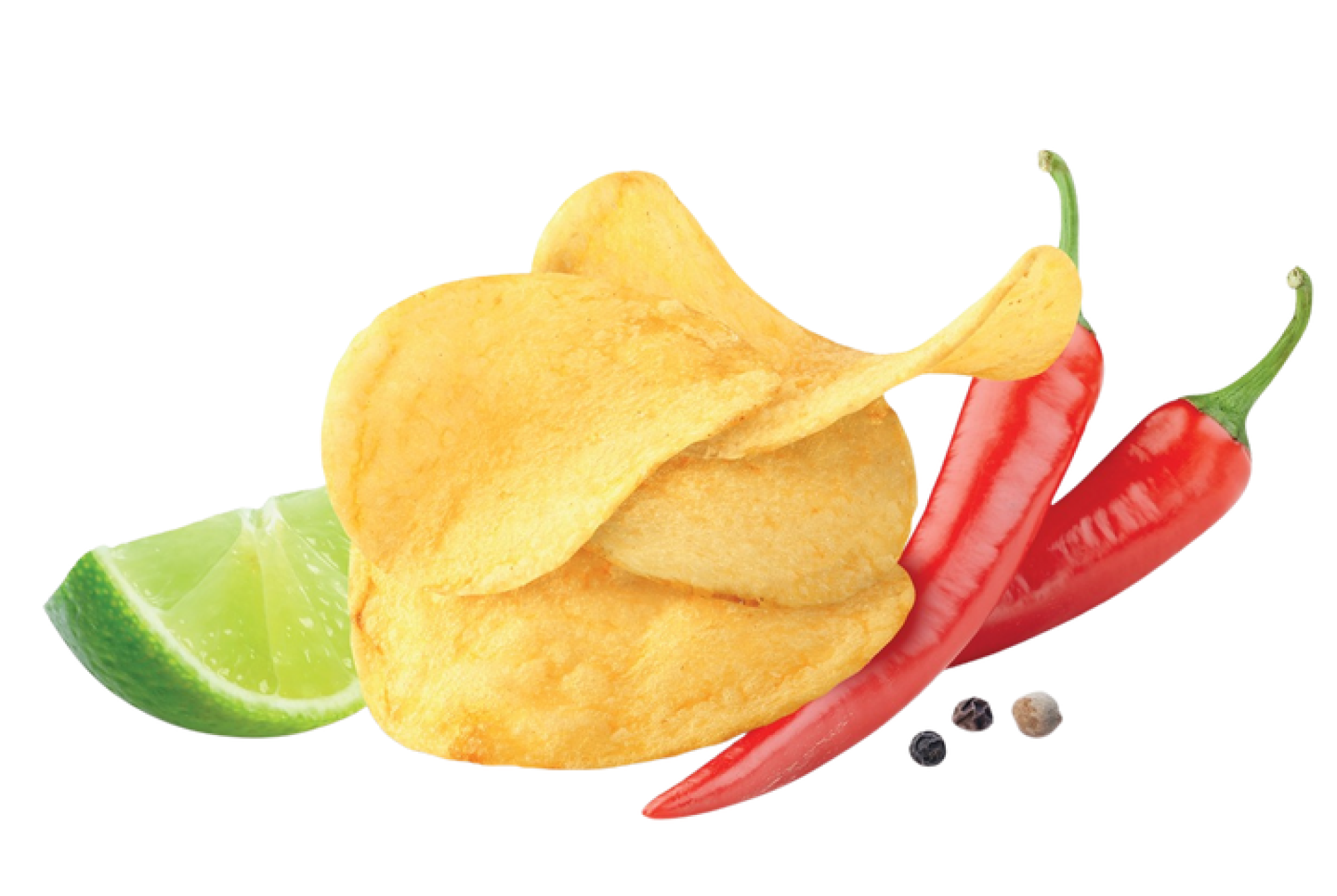 oussra chips Red Chili & Lima